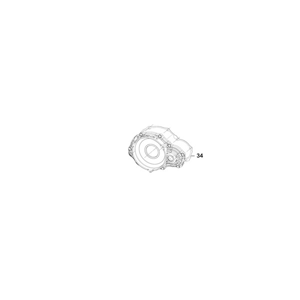 Clutch cover gasket TM KZ R1
