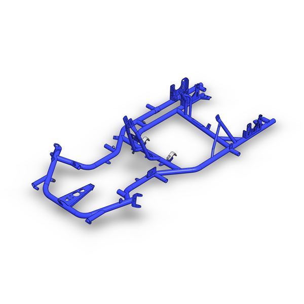 Frame MS BLUE PHOENIX (D 30 mm tubing) - for OK, ROTAX