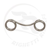 Spring for exhaust