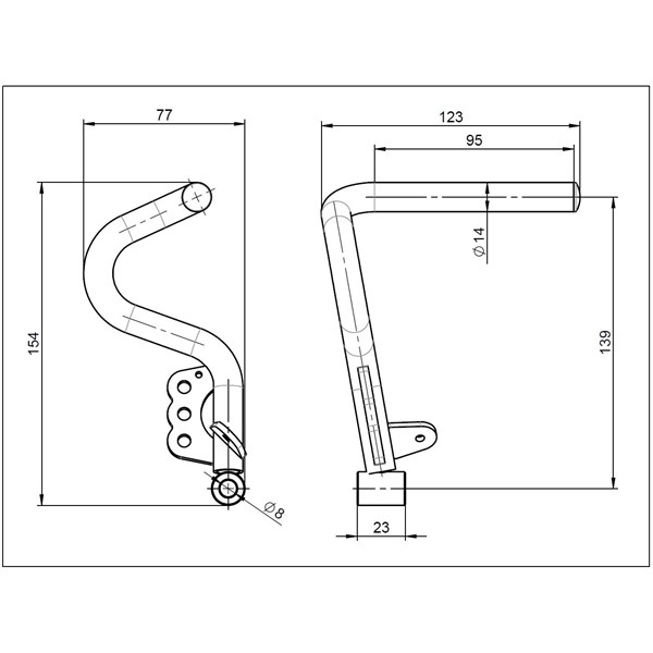 Brake pedal - short - MINI