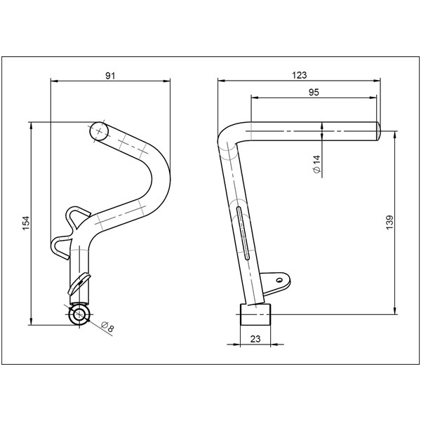 Throttle pedal - short - MINI