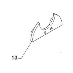 Insert crankshaft - plastic - TM 60 ccm