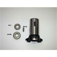 Front hub beam tube D 50 mm - AL · RCA 26/C
