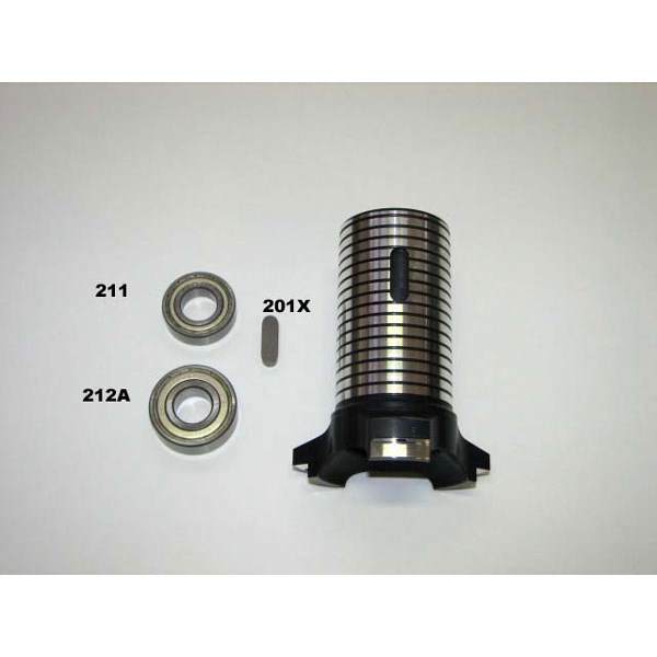 Front hub beam tube D 50 mm - AL · RCA 26/C