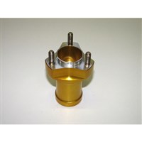 Front hub D 17 mm / L-96mm - AL  · OK (with bearings)