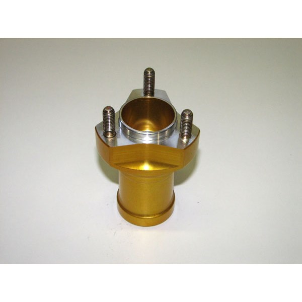 Front hub D 17 mm / L-96mm - AL  · OK (with bearings)
