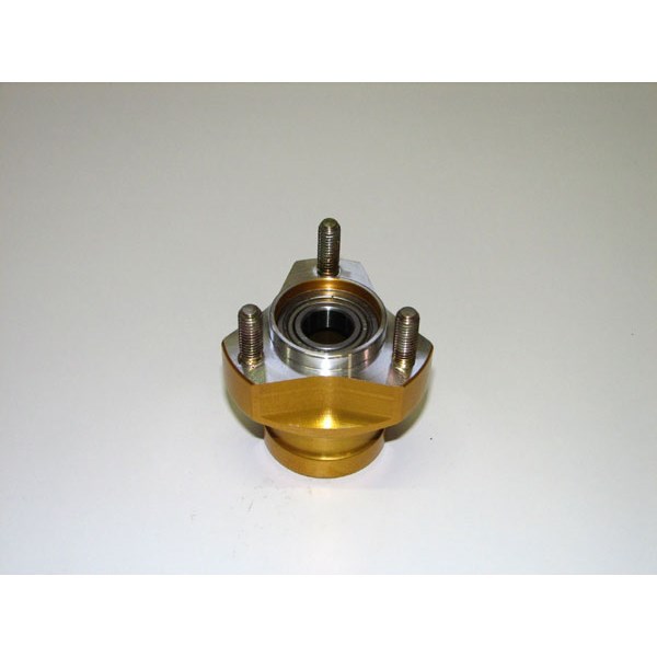 Front hub D 17 mm / L-61mm - AL  · OK (with bearings)