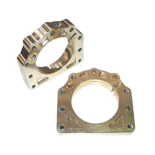 Rear axle bearing holder D  50/80 - MG - with threaded holes - L 