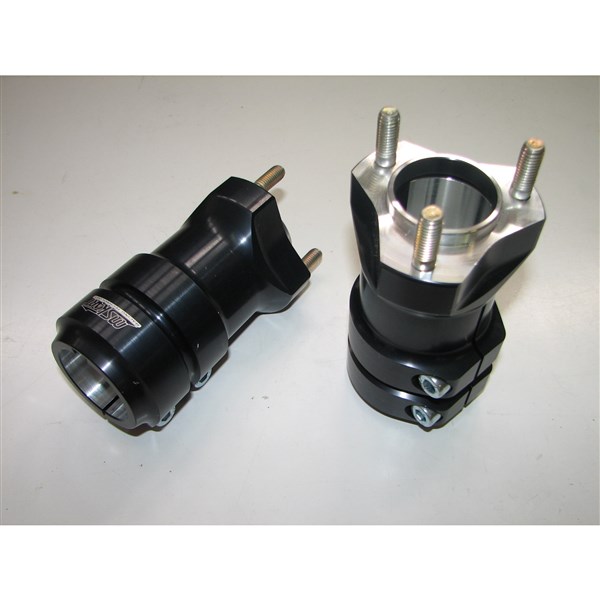 Rear/Front hub D 40/L-120 - AL, eloxal coated
