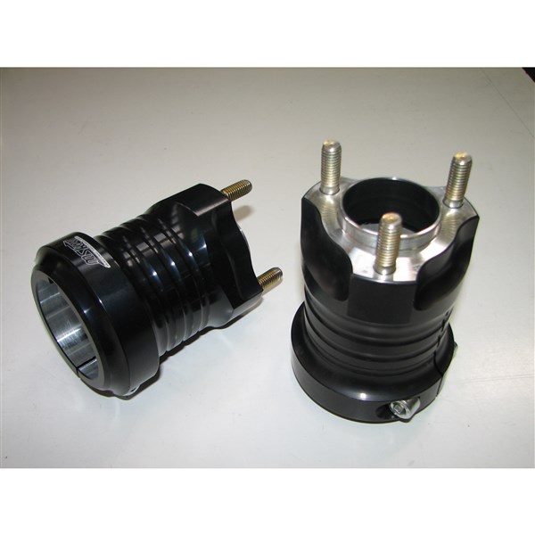 Rear hub D 50/L-98 mm - AL, eloxal coated 