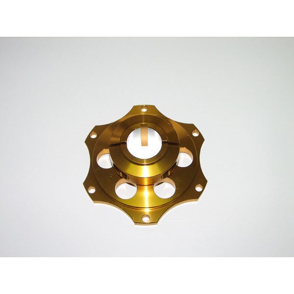 Rear brake disc carrier D 30 - AL, eloxal coated - for sheet disc