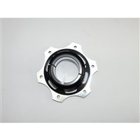 Rear brake disc carrier D 50 - AL, eloxal coated