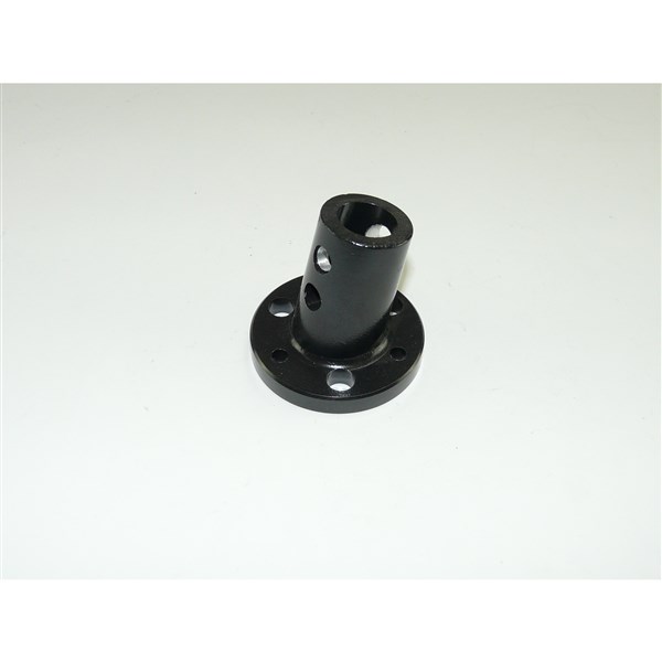 Steering wheel boss - obligue piece 12° - AL, black