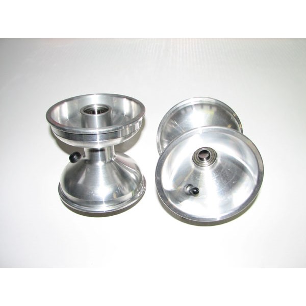 Front wheel rim - 5“/ 120 mm / AL  with bearings - D 17 mm - INDOOR