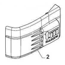 Cylinder guard - pair - plastic - TM 60 MINI-2