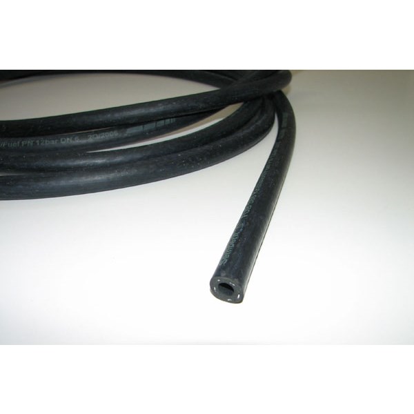 Fuel hose - rubber - D 12,5/6 mm  -  1 m