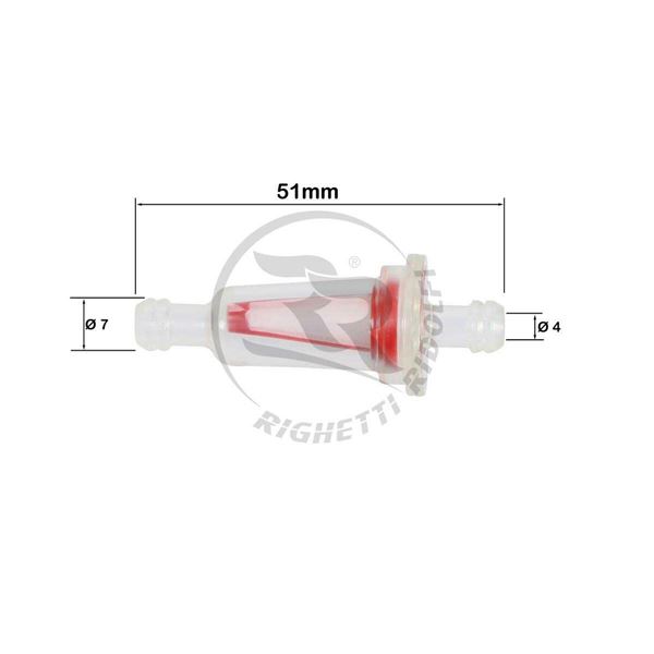 Fuel filter - small - R.R.