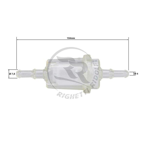 Fuel filter - large - R.R.