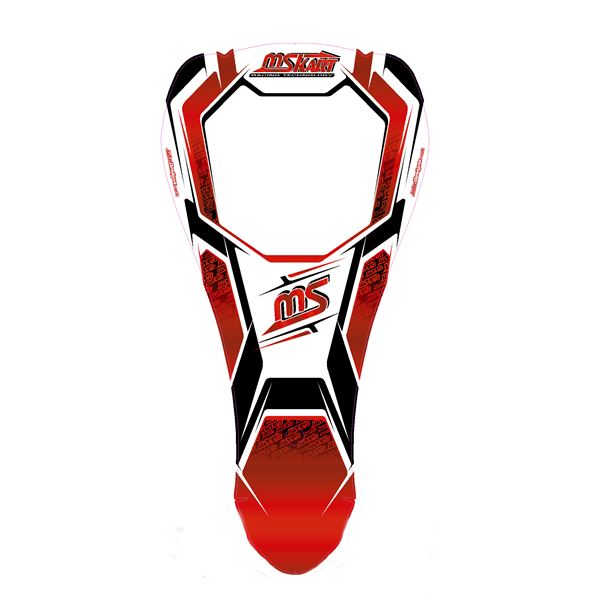 Nassau panel stickers MS KART 506 - RED CONDOR