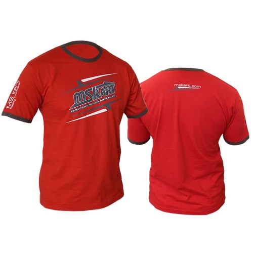 T-shirt MS KART for kids - red 