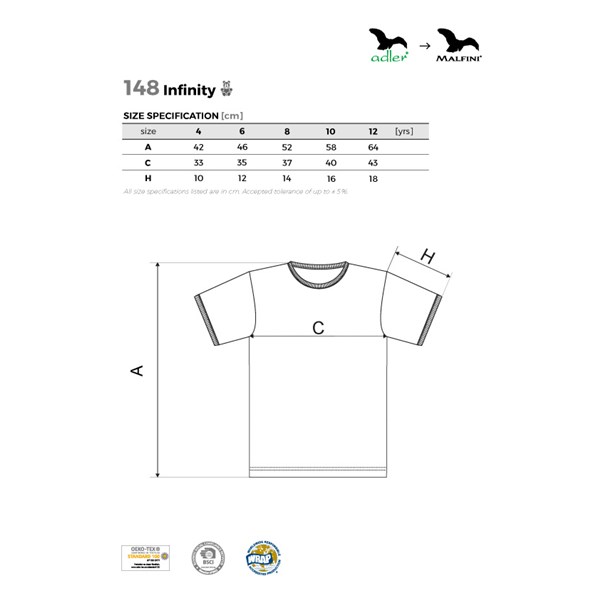 T-shirt MS KART for kids - red 