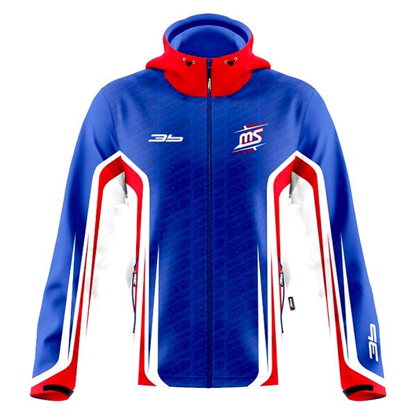 Softshell hooded jacket MS KART RACING LINE 