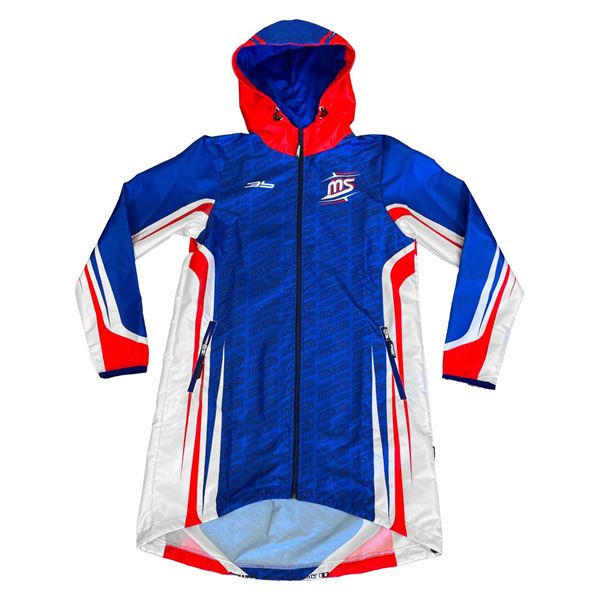 Rain jacket with hood MS KART RACING LINE