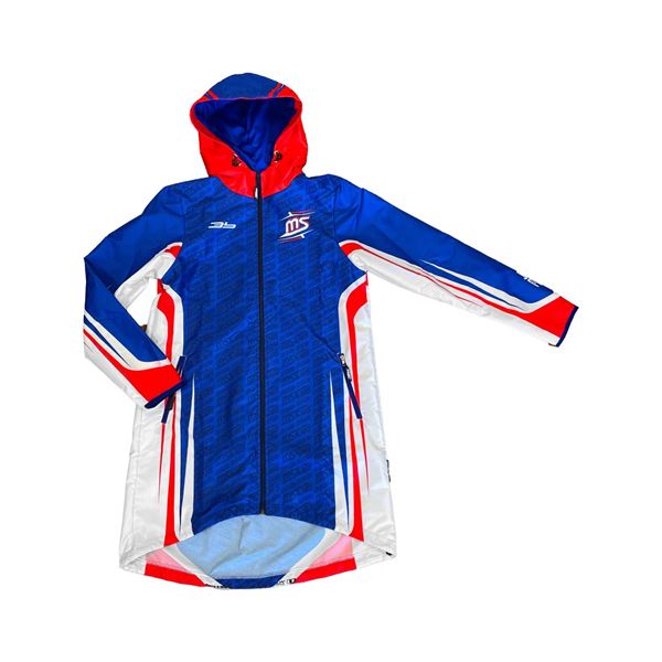 Rain jacket with hood MS KART RACING LINE
