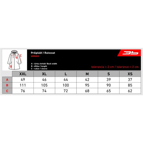 Rain jacket with hood MS KART RACING LINE