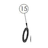Master cylinder washer 14x20x0,5mm 