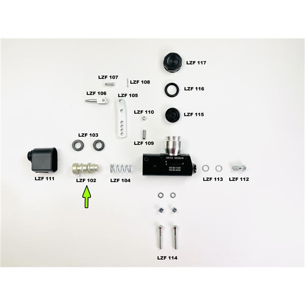 Master cylinder piston - EL.ZET KZ, OK, MINI