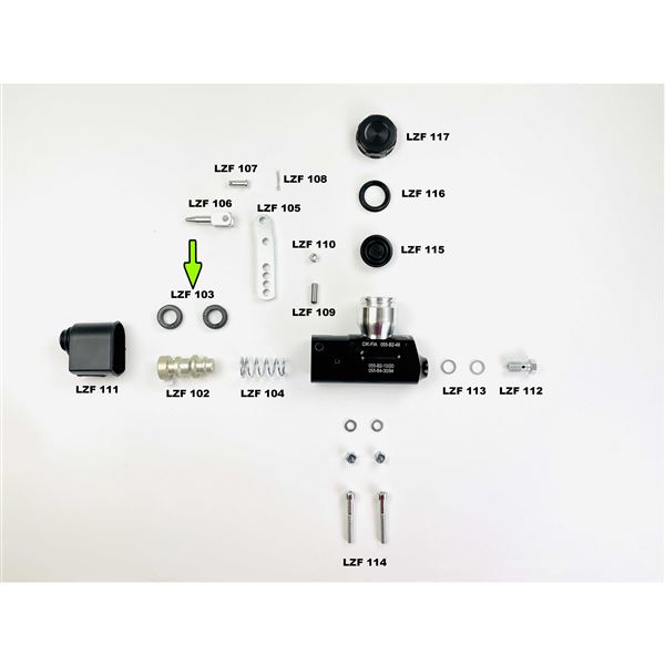 Master cylinder gasket - EL.ZET KZ, OK, MINI