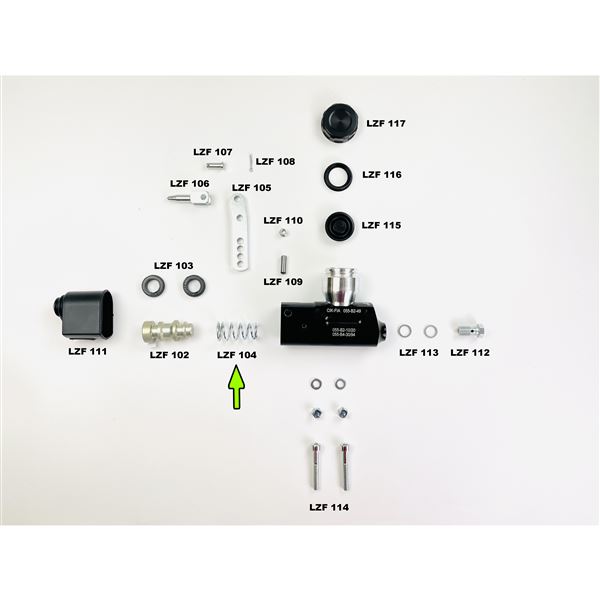 Master cylinder spring - EL.ZET KZ, OK, MINI