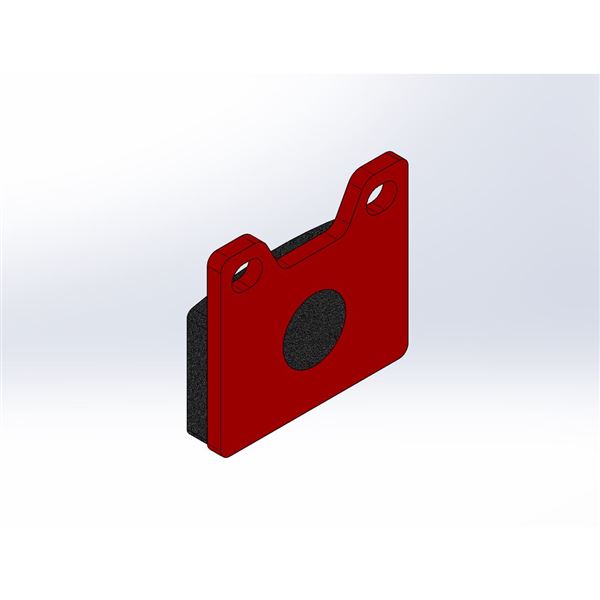Front brake pad KZ / rear brake pad MINI - EL.ZET