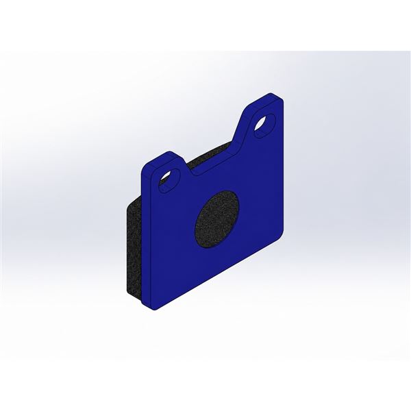 Front brake pad KZ / rear brake pad MINI - soft - EL.ZET