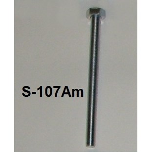 Screw for adjusting holder of the front spoiler - M10x125 mm