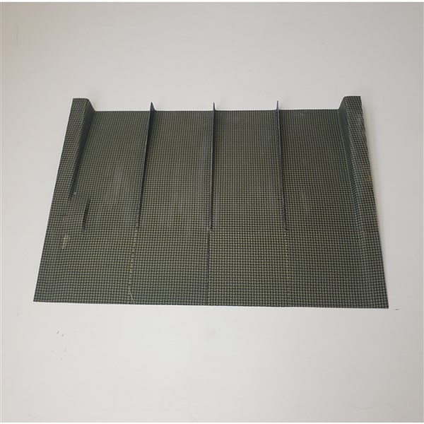 Floor tray rear - difussor - carbon/kevlar - SUPERKART