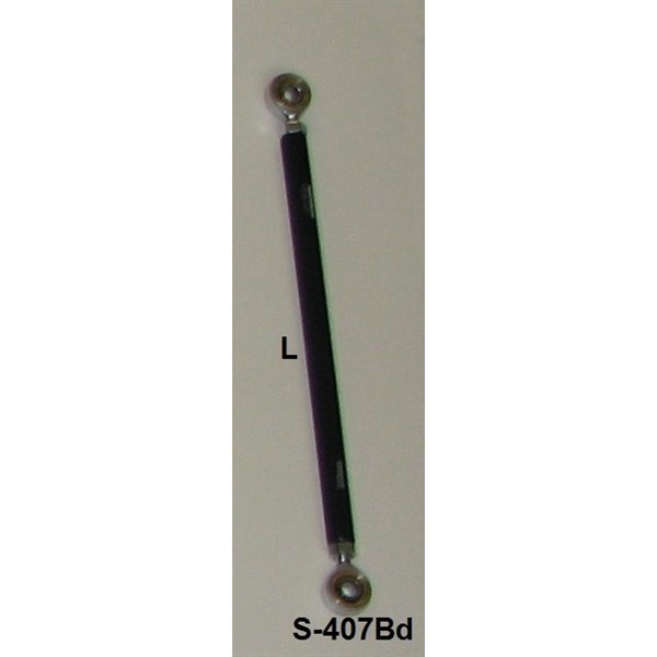 Track rod - left - complete - L 215 mm from 2014