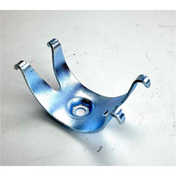 Exhaust silencer clamp