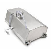 Fuel tank aluminium - 17 litres - SUPERKART 